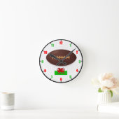 Horloge Ronde Welsh rugby Wall Clock (Maison)