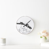 Horloge Ronde Whatever Decorative Analog Wall Clock (Maison)