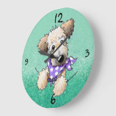 Horloge ronde Wheaten de poche (Angle)