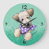 Horloge ronde Wheaten de poche (Recto)