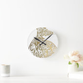 Horloge Ronde Whirling Sufi Dervish (Maison)