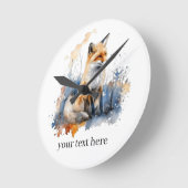 Horloge Ronde Whispers of the Wild Fox, coutume (Angle)