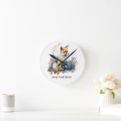 Horloge Ronde Whispers of the Wild Fox, coutume (Maison)