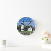 Horloge Ronde White Rock Light clock (Maison)