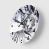 Horloge Ronde WhiteTiger (Angle)