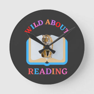 HORLOGE RONDE WILD À PROPOS DE LA LECTURE