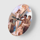 Horloge Ronde William Bouguereau (Angle)