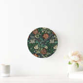 Horloge Ronde William Morris Compton Floral Art (Maison)
