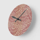 Horloge Ronde William Morris Larkspur (Angle)