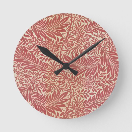 Horloge Ronde William Morris Larkspur (Recto)