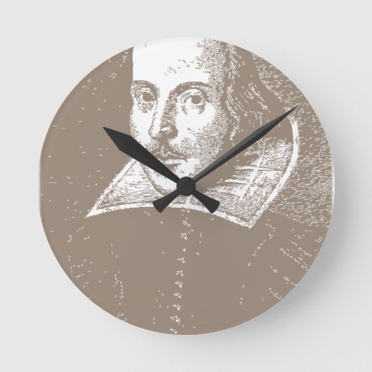Horloge Ronde William Shakespeare (Recto)