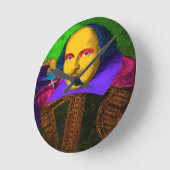 Horloge Ronde William Shakespeare (Angle)