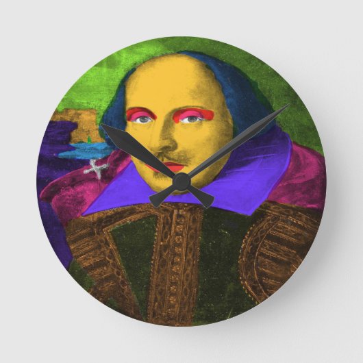 Horloge Ronde William Shakespeare (Recto)