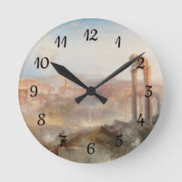 William Turner British - Moderne Rome-Campo Vaccin