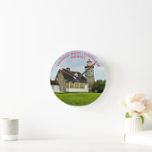 Horloge Ronde Windmill Point Lighthouse Vermont Round Wall Clock (Maison)