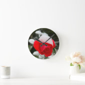 Horloge Ronde Winter Rose Wall Clock (Maison)