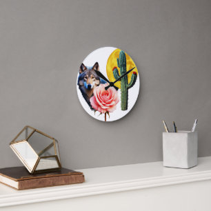 Horloge Ronde Wolf14 :