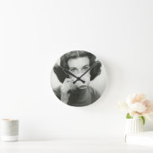 Horloge Ronde Woman drinking (Maison)
