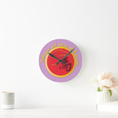 Horloge Ronde Year of the Horse Flame (Maison)