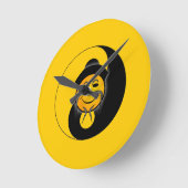 Horloge Ronde Yin Yang (Angle)