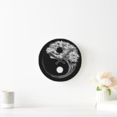 Horloge Ronde Yin Yang Tree (Maison)