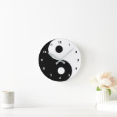 Horloge Ronde Yin Yang Trendy (Maison)