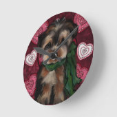 HORLOGE RONDE YORKIE (Angle)