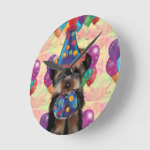 HORLOGE RONDE YORKIE (Angle)