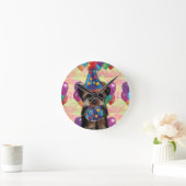 HORLOGE RONDE YORKIE (Maison)