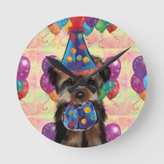 HORLOGE RONDE YORKIE (Recto)