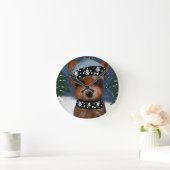 Horloge Ronde Yorkie (Maison)