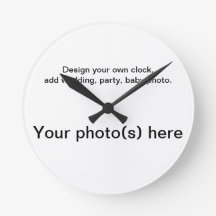 Your personal wall clock, photos.