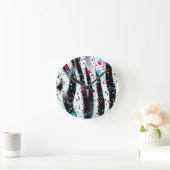 Horloge Ronde Zèbre (Maison)