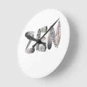 Horloge Ronde Zen (Angle)