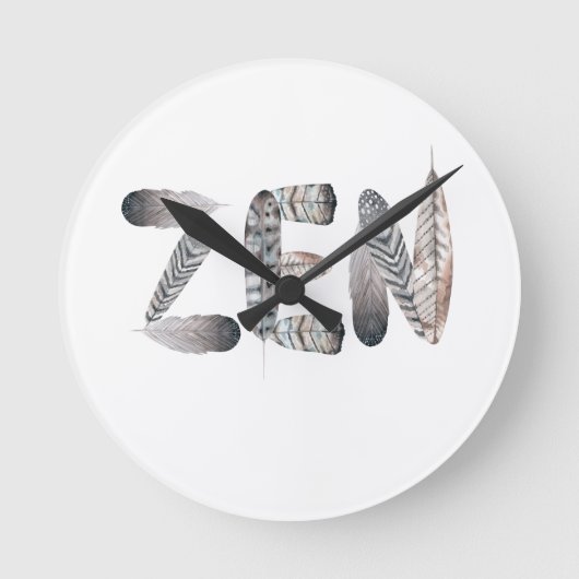 Horloge Ronde Zen (Recto)