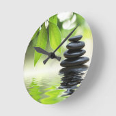 Horloge Ronde Zen (Angle)