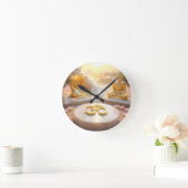HORLOGE RONDE ZEN - BOUDDHISME - OM (Maison)