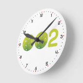 Horloge Ronde Zero Zero Two (Angle)