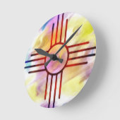 Horloge Ronde Zia (Angle)