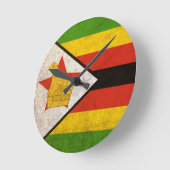 Horloge Ronde Zimbabwe (Angle)