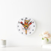 Horloge Ronde Zipper Monster (Maison)
