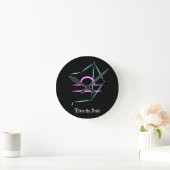 Horloge Ronde Zodiaque Libra Round Clock (Maison)