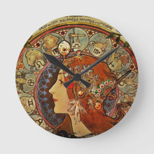 Horloge Ronde Zodiaque Woman