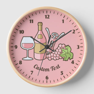 Horloge rose
