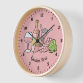 Horloge rose (Angle)