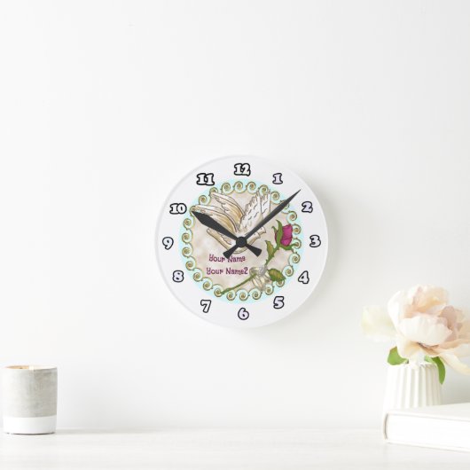 horloge rose (Maison)