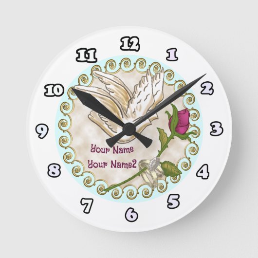 horloge rose (Recto)