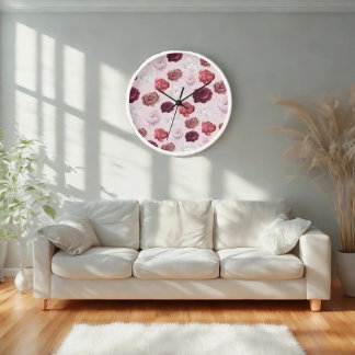 Horloge Rose Blossom - Romance intemporelle pour la Saint-