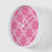 Horloge Rose Et Blanc (Angle)