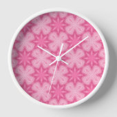 Horloge Rose Et Blanc (Recto)